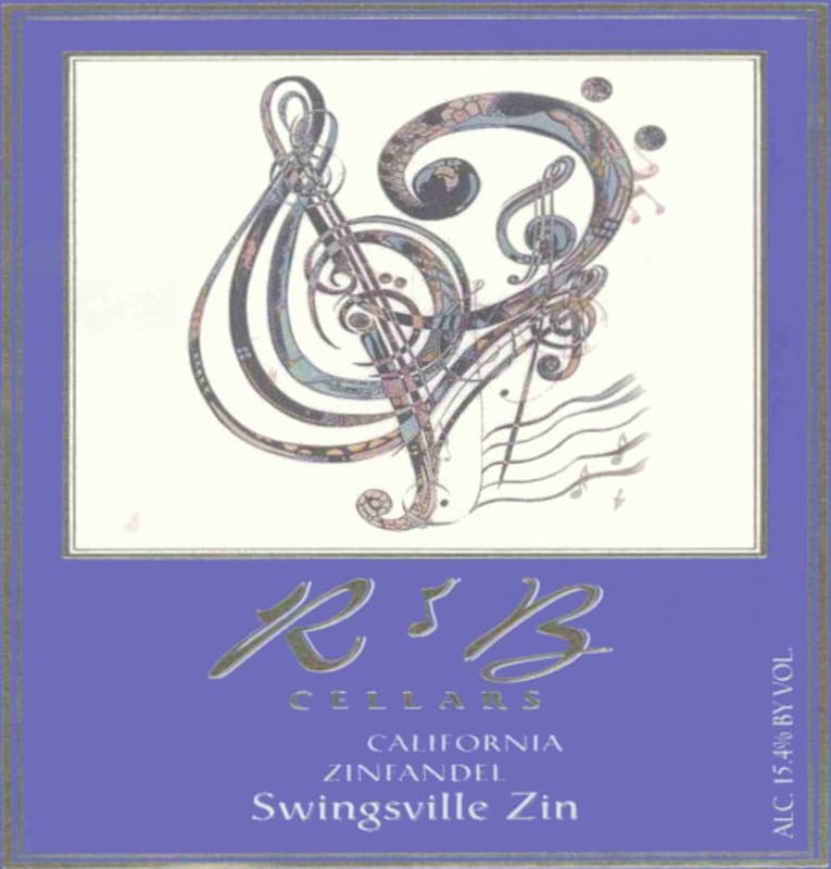 R & B Cellars Swingsville Zin Zinfandel 2005 Front Label
