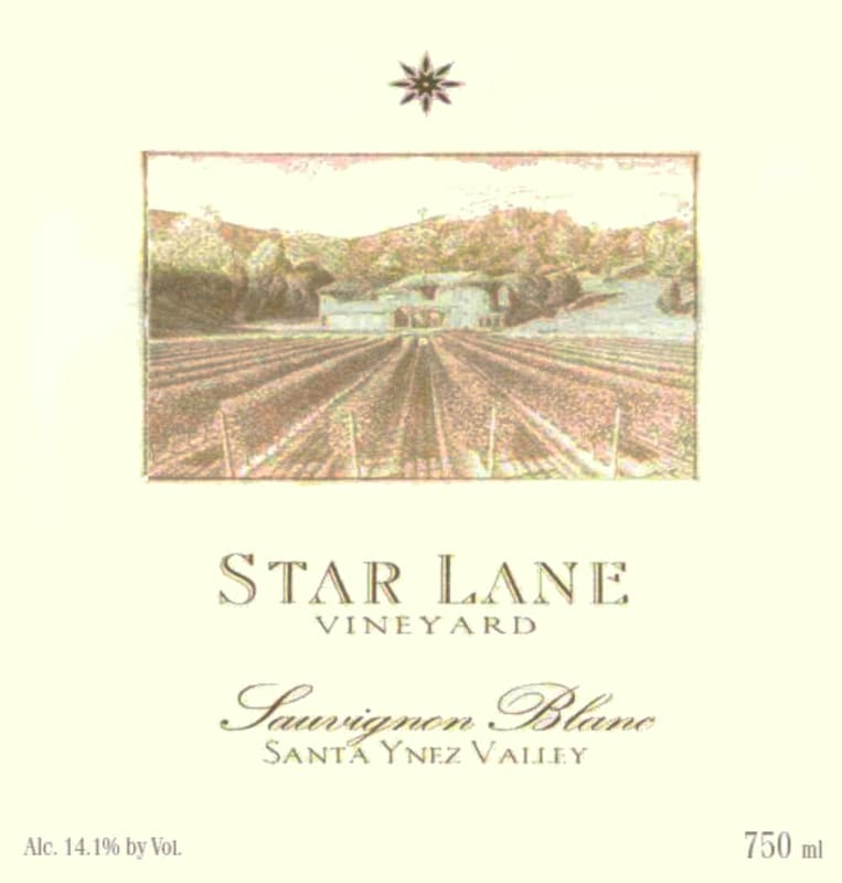 Star Lane Vineyard Sauvignon Blanc 2007 Front Label