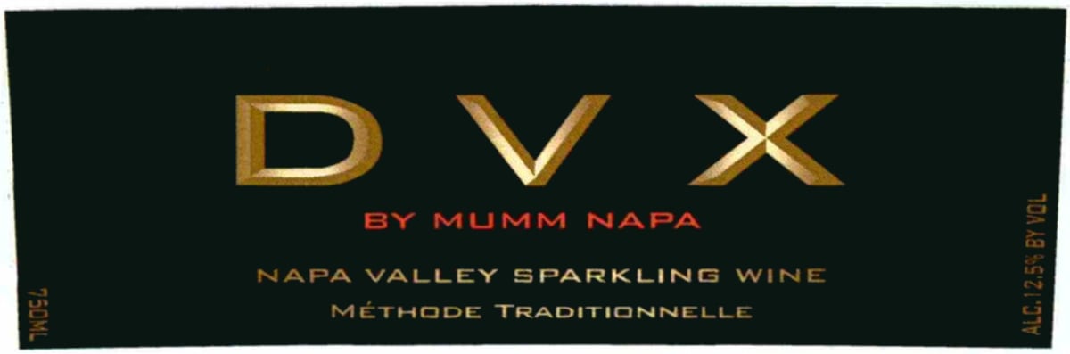 Mumm DVX Brut 2004 Front Label