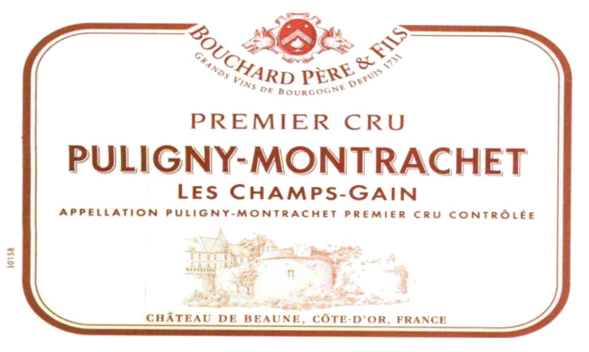 Bouchard Pere & Fils Puligny-Montrachet Les Champs-Gains Premier Cru 2007 Front Label