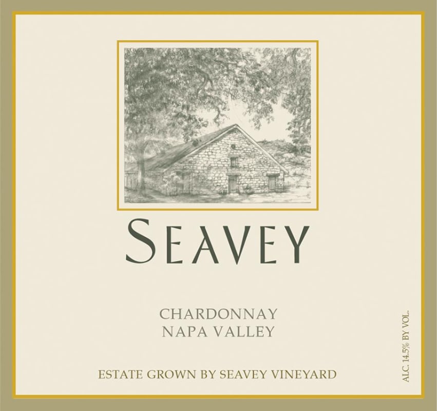 Seavey Chardonnay 2015 Front Label