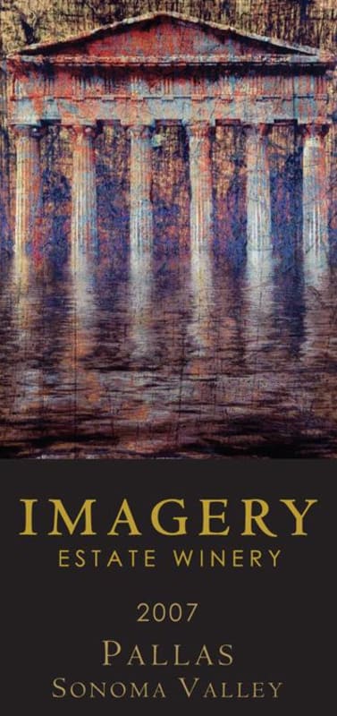 Imagery Estate Winery Pallas Red 2007 Front Label