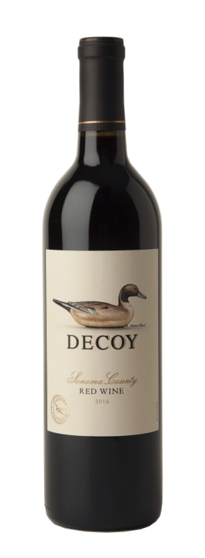 Decoy Red 2016 Front Bottle Shot
