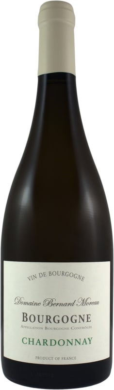 Domaine Bernard Moreau Bourgogne Blanc 2019 Front Bottle Shot