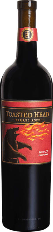 Toasted Head Merlot 2016 Front Bottle Shot