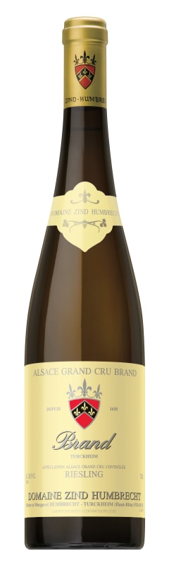 Zind-Humbrecht Brand Grand Cru Riesling 2018 Front Bottle Shot
