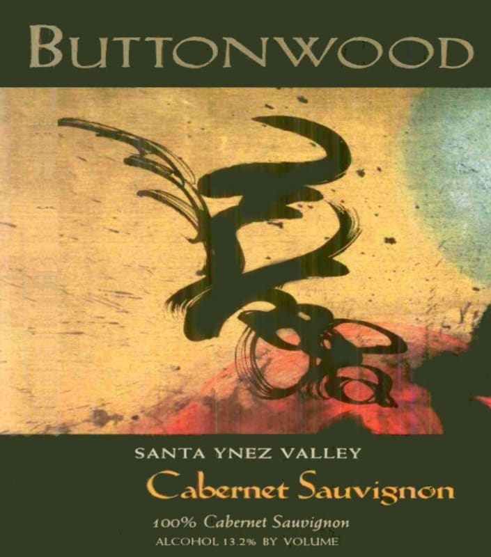 Buttonwood Farms Cabernet Sauvignon 2002 Front Label