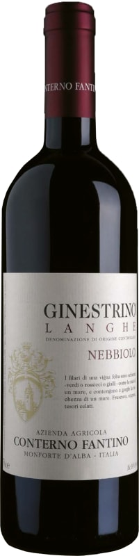 Conterno Fantino Ginestrino Langhe Nebbiolo 2019 Front Bottle Shot