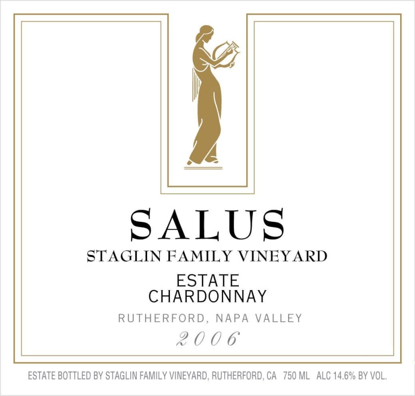 Staglin Estate Chardonnay 2006 Front Label