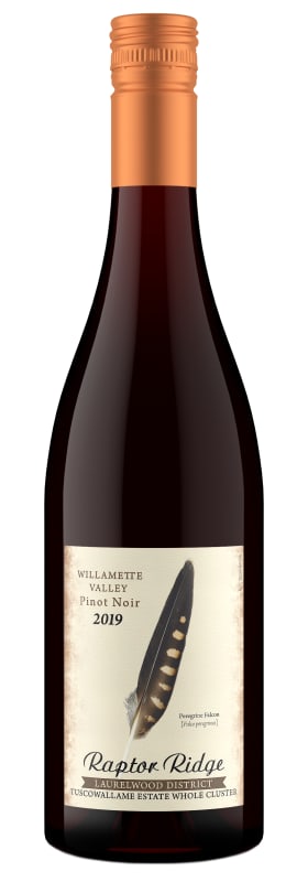 Raptor Ridge Estate Pinot Noir 2019 Front Bottle Shot