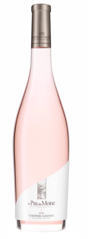 Chateau Gassier Le Pas du Moine Rose 2023 Front Bottle Shot