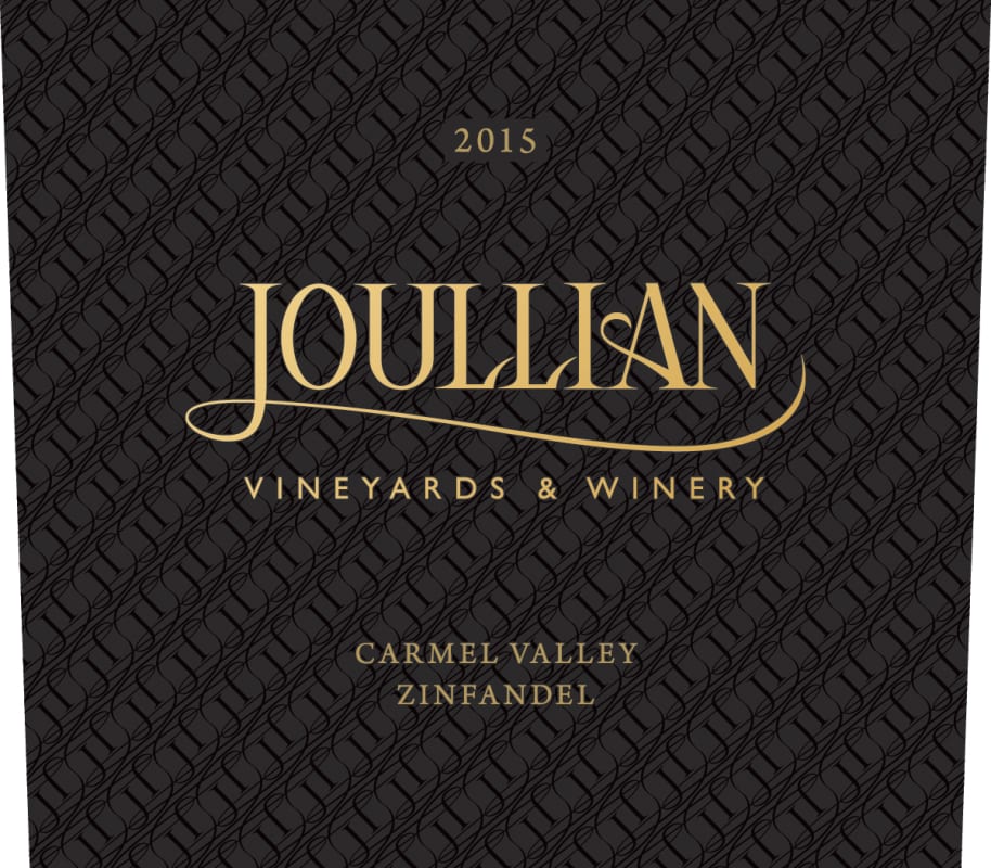 Joullian Zinfandel 2015 Front Label
