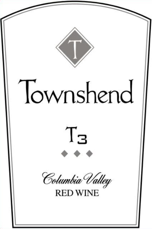 Townshend Cellar T3 Red Front Label