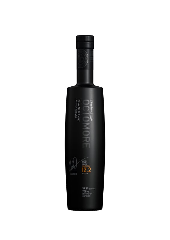 Bruichladdich Octomore 12.2 Single Malt Scotch Whisky Front Bottle Shot