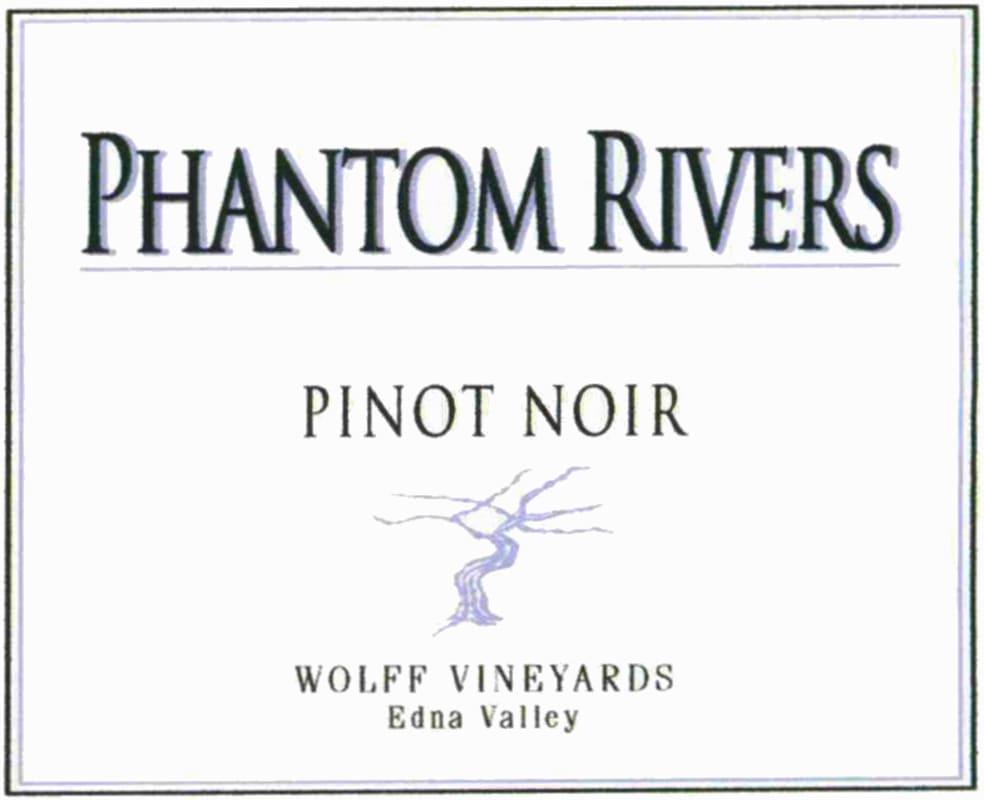 Phantom Rivers Wine Wolff Vineyard Pinot Noir 2006 Front Label
