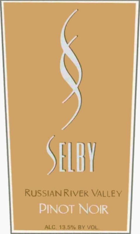 Selby Pinot Noir 2004 Front Label
