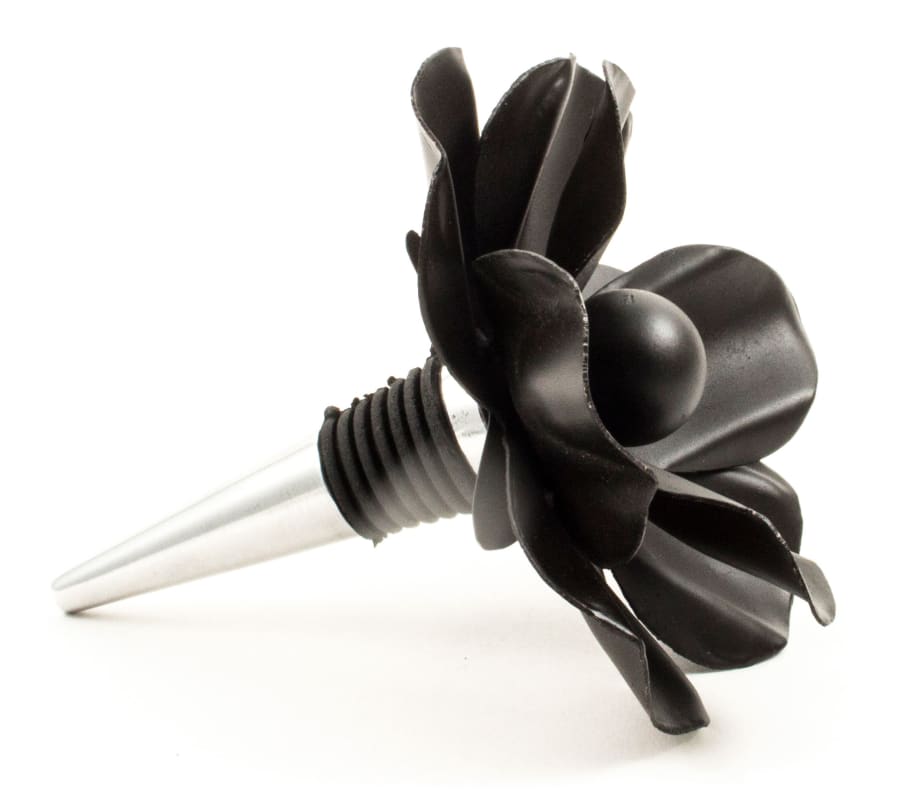 Metal Rose Wine Bottle Stopper Gift Product Image