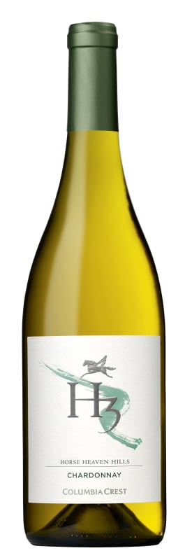 Columbia Crest H3 Chardonnay 2018 Front Bottle Shot