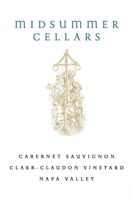 Midsummer Cellars Clark-Claudon Vineyard Cabernet Sauvignon 2012 Front Label