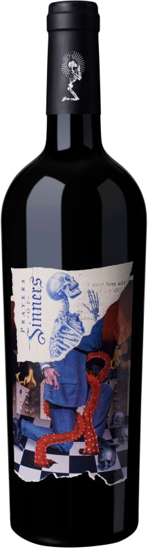 Prayers of Sinners Red Blend 2019 Front Bottle Shot