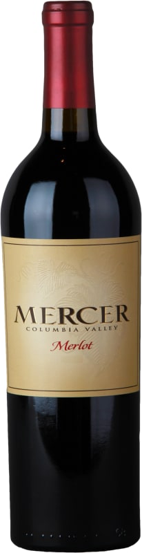 Mercer Estates Merlot 2010 Front Bottle Shot