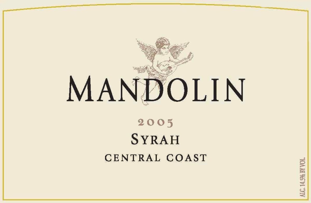 Mandolin Syrah 2005 Front Label