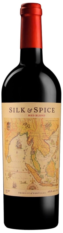 Silk and Spice Red Blend Front Bottle Shot