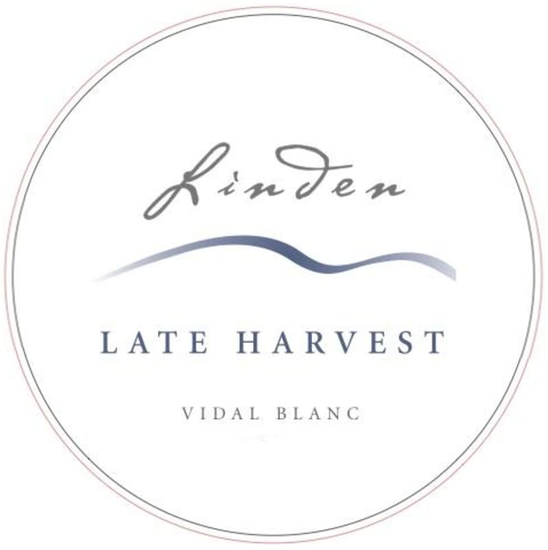 Linden Vineyards Late Harvest Vidal 2010 Front Label