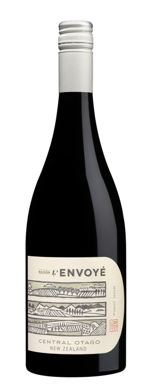 Maison L'Envoye Central Otago Pinot Noir 2017 Front Bottle Shot