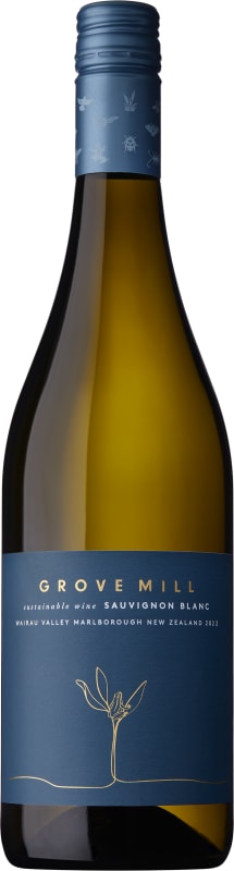 Grove Mill Sauvignon Blanc 2022 Front Bottle Shot