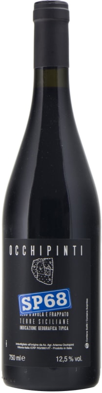 Arianna Occhipinti SP68 Rosso 2017 Front Bottle Shot