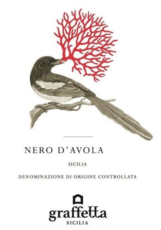 Poggio Graffetta Sicilia Nero d'Avola 2014 Front Label