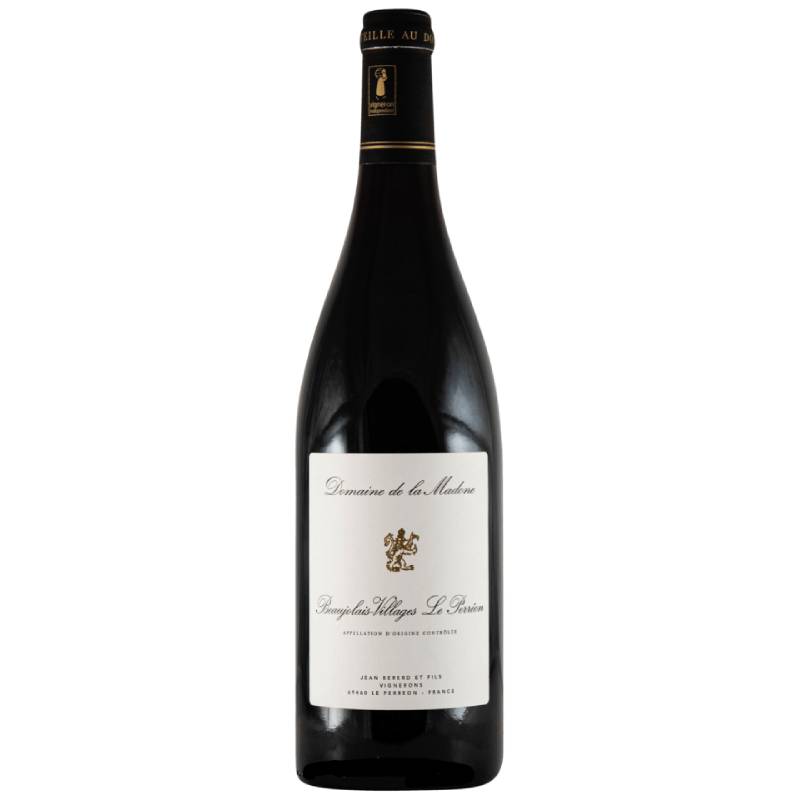 Domaine de la Madone Beaujolais-Villages Nouveau Le Perreon 2020 Front Bottle Shot
