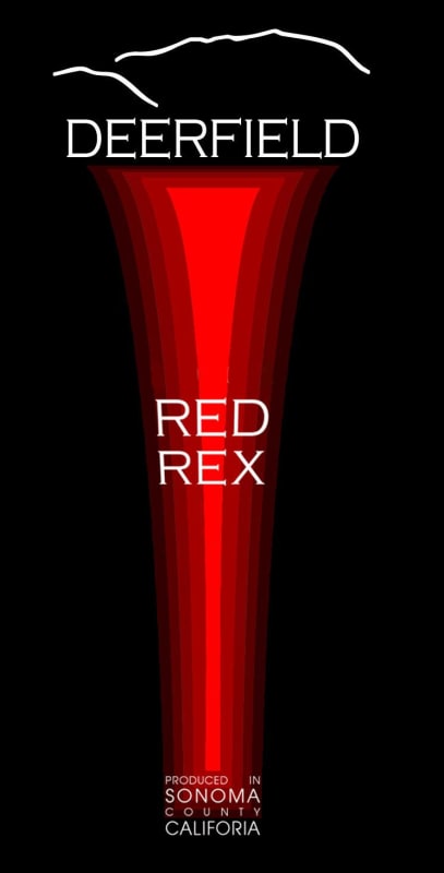 Deerfield Ranch Winery Red Rex 2003 Front Label