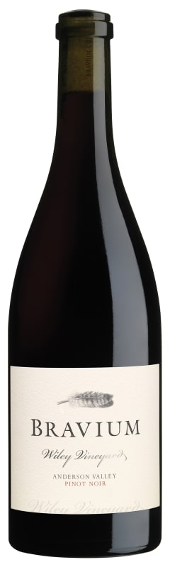 Bravium Wiley Vineyard Pinot Noir 2023 Front Bottle Shot