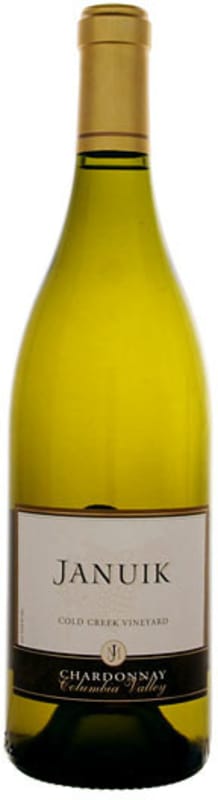 Januik Winery Cold Creek Vineyard Chardonnay 2013 Front Bottle Shot