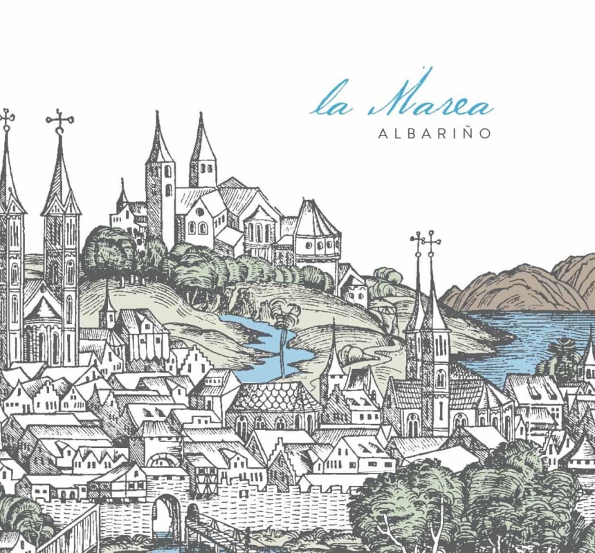 Paysan La Marea Albarino 2016 Front Label
