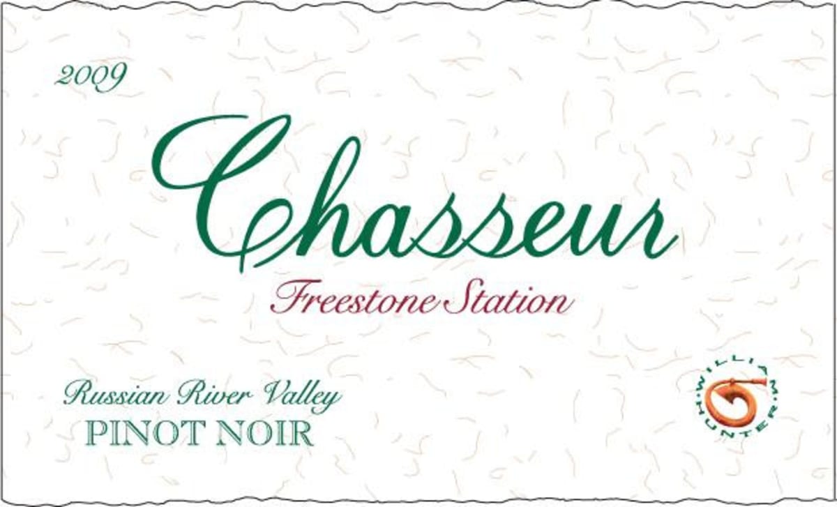 Chasseur Freestone Station Pinot Noir 2009 Front Label