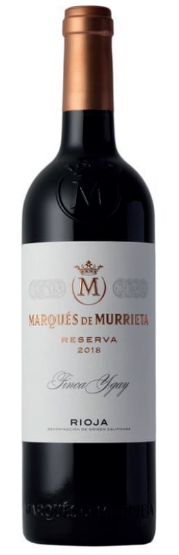 Marques de Murrieta Rioja Reserva 2018 Front Bottle Shot