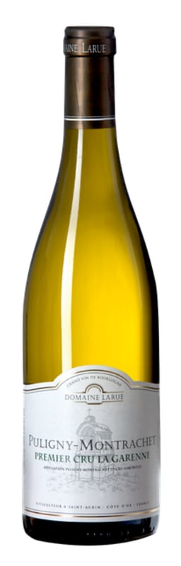 Domaine Larue Puligny-Montrachet La Garenne Premier Cru 2020 Front Bottle Shot