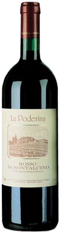 La Poderina Rosso di Montalcino 2014 Front Bottle Shot