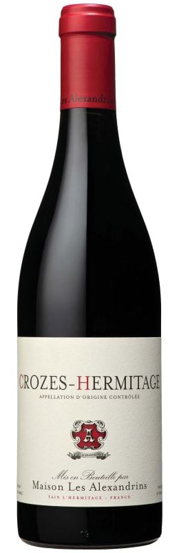 Les Alexandrins Maison Crozes-Hermitage 2023 Front Bottle Shot