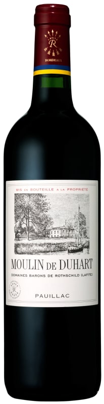 Chateau Duhart-Milon Moulin de Duhart 2017 Front Bottle Shot