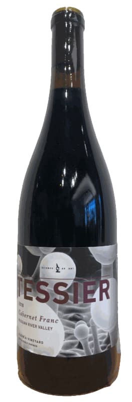 Tessier Alegria Vineyard Cabernet Franc 2018 Front Bottle Shot