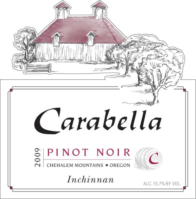 Carabella Inchinnan Pinot Noir 2009 Front Label