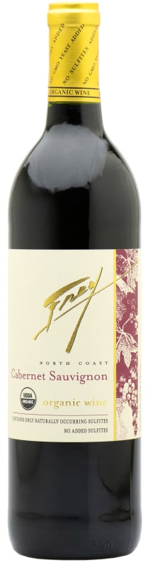 Frey NSA Organic Cabernet Sauvignon 2019 Front Bottle Shot