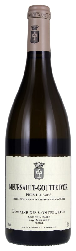 Domaine des Comtes Lafon Meursault Goutte d'Or Premier Cru 2017 Front Bottle Shot