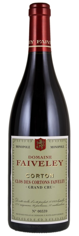 Faiveley Corton Clos des Cortons Faiveley Grand Cru 2016 Front Bottle Shot