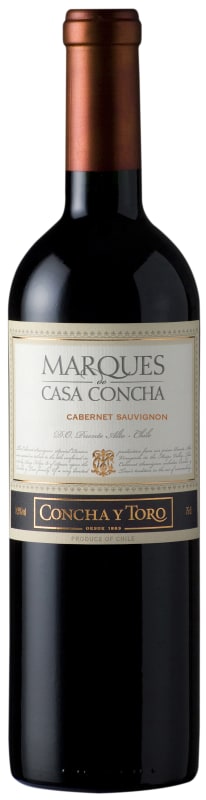 Concha y Toro Marques de Casa Concha Cabernet Sauvignon 2017 Front Bottle Shot