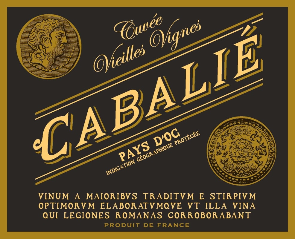 Cabalie Cuvee Vieilles Vignes 2019 Front Label